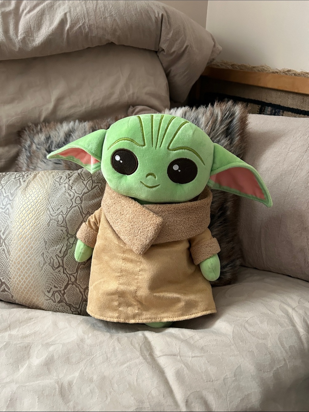 Baby Yoda Plush Stuffed 12” Doll.